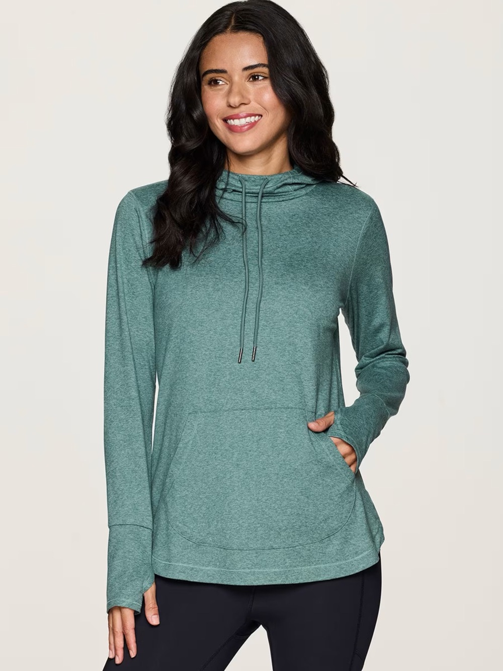 RBX Women’s Hooded Pullover Hoodie with Kangaroo Pocket